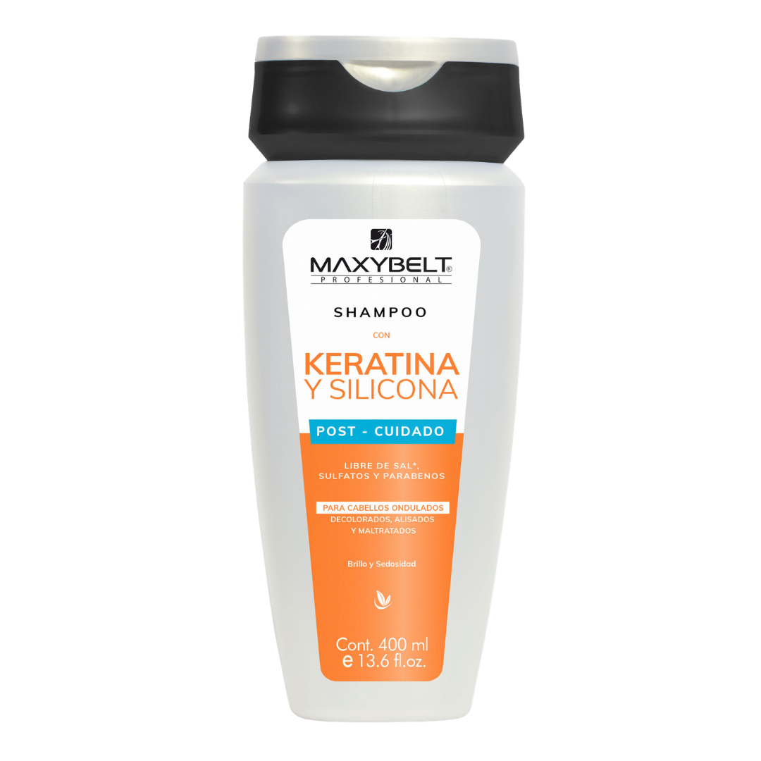 Shampoo Keratina y Silicona Maxybelt