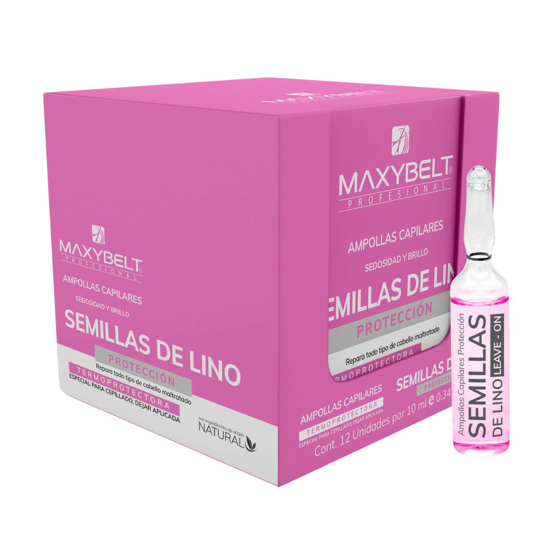Ampolleta Semilla de Lino Rosada Maxybelt