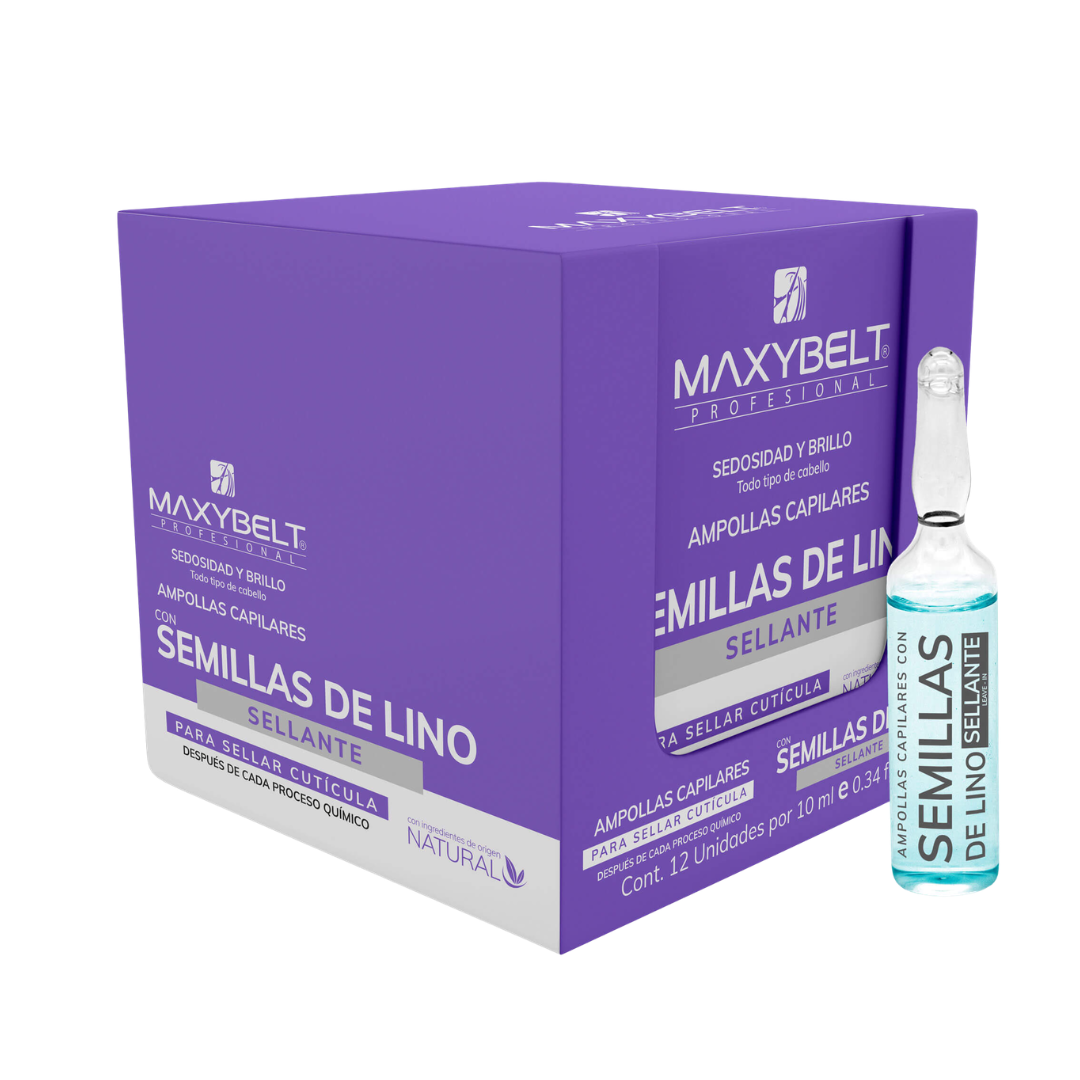 Ampolleta Semilla de Lino Azul Maxybelt