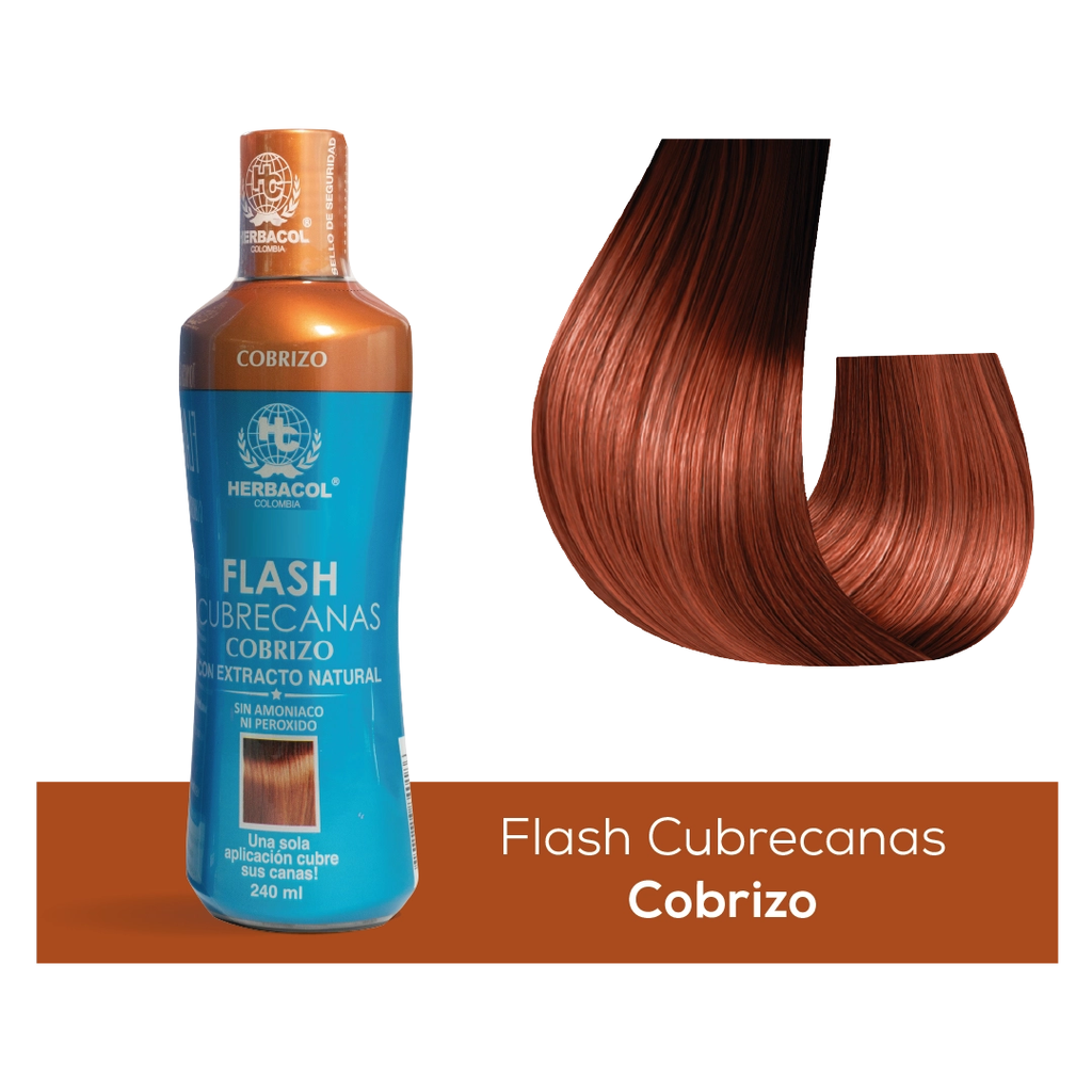 Tonico Flash Cubre Canas Cobrizo Herbacol