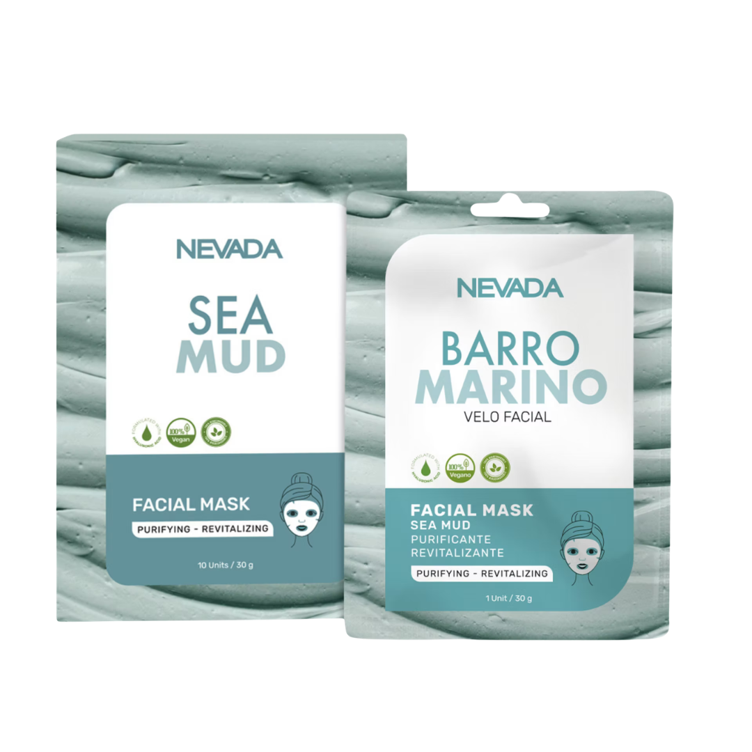 Mascarilla Velo Facial Barro Marino Nevada