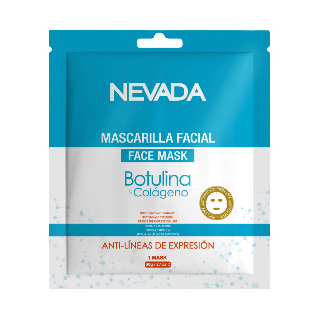 Mascarilla Facial Botulina y Colageno Nevada