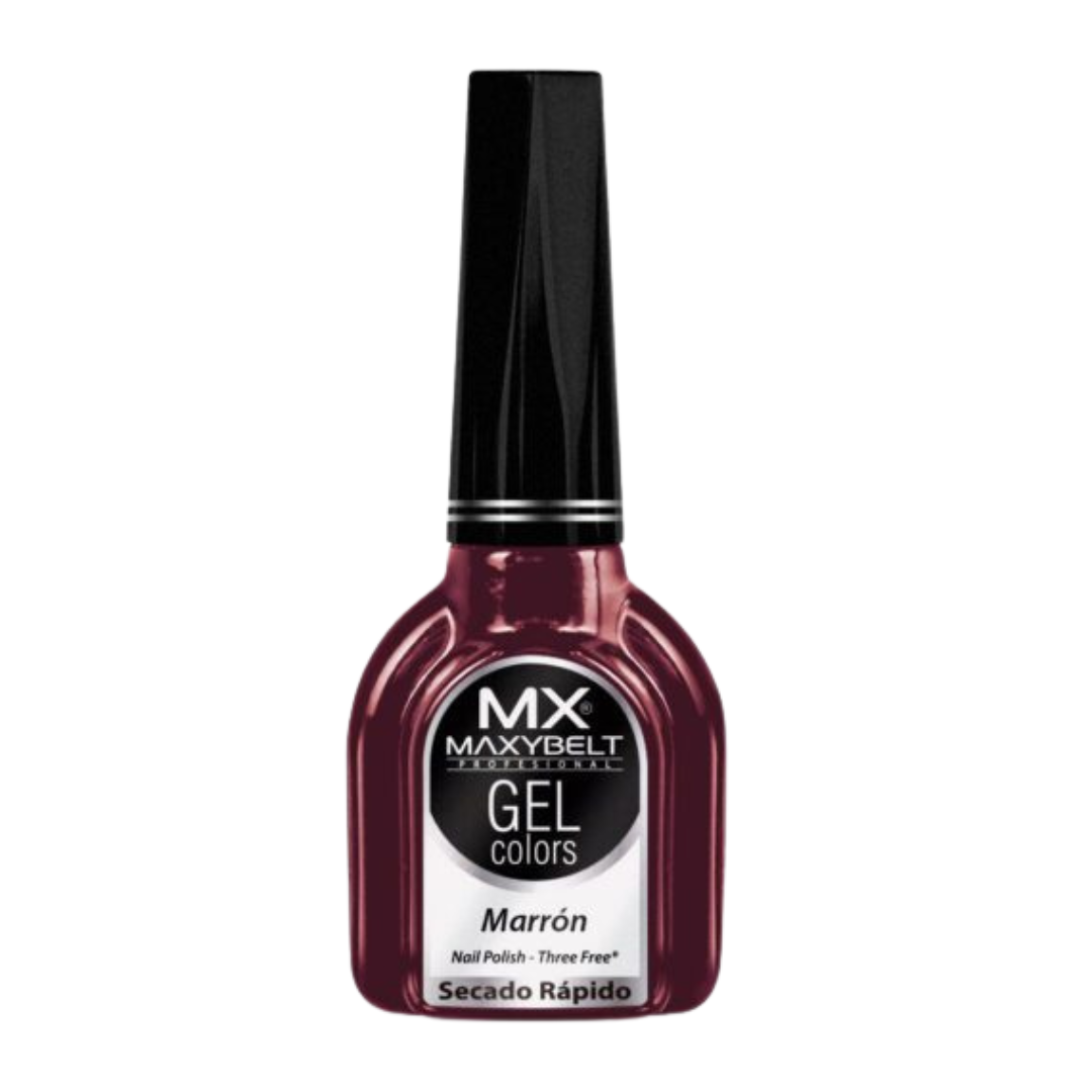 Esmalte Gel Colors Marrón Maxybelt