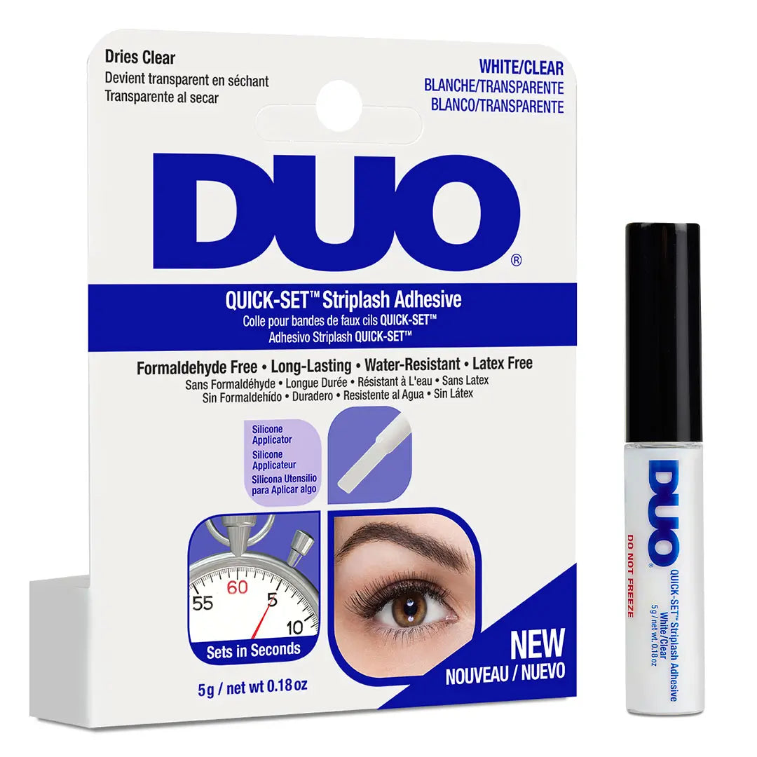 Pegante Duo Pestañas Secado Rápido - Claro